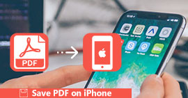 Сохранить PDF на iPhone