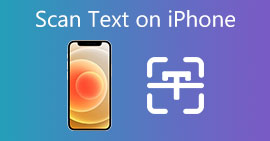 Skenování textu na iPhone