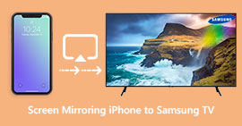 Screen Mirror iPhone do Samsung TV