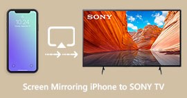 iPhonen näyttöpeili Sony TV:hen
