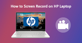 Záznam obrazovky na HP