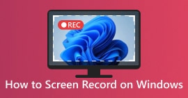 Screen Record On Windows