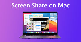 Mac 上的屏幕共享