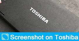 Screenshot op Toshiba