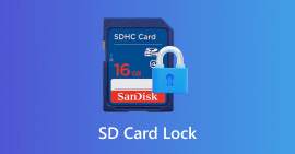 Sd card lock
