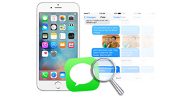 Search and Back up Text Messages on iPhone