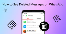 Vedi Messaggi eliminati su WhatsApp