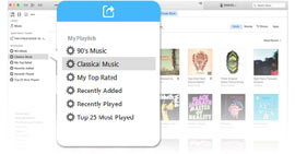 Ossza meg az iTunes lejátszási listát