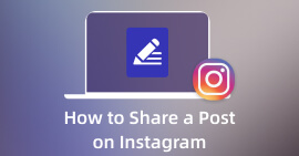 Κοινή χρήση ανάρτησης στο Instagram