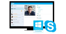 Skype-scherm delen