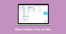 Näytä piilotetut tiedostot Mac