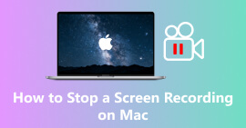 Stop A Screen Recording On Mac
