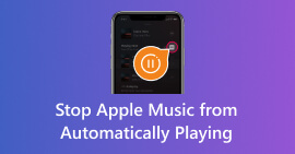 Stopp Apple Music fra automatisk avspilling