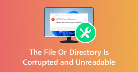 The File Or Directory Is Corrupted And Unreadable