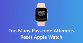 Too Many Passcode Attempts Reset Apple Watch
