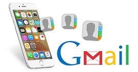 Перенос контактов iPhone в Gmail