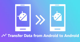 Siirrä tietoja Androidista Androidiin
