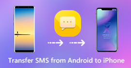 Overfør Android SMS til iPhone
