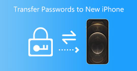 Trasferisci le password sul nuovo iPhone
