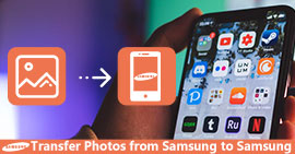 Breng foto's over van Samsung naar Samsung