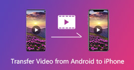 Overfør videoer fra Android til iPhone