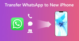 Overfør Whatsapp til ny iPhone