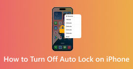 Turn Off Auto Lock on iPhone