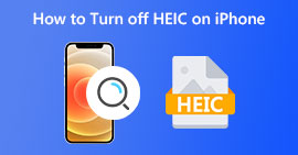 Slå HEIC fra på iPhone