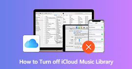 Disattiva iCloud Music Library