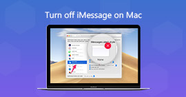 Sluk iMessage på Mac
