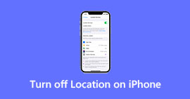 Απενεργοποιήστε την τοποθεσία στο iPhone
