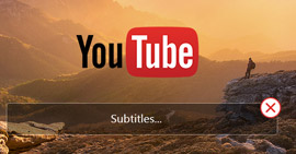 Verwijder ondertitels op YouTube