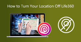 Laita sijaintisi pois päältä Life360
