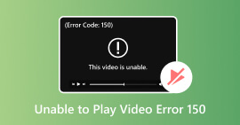 Det går inte att spela upp video Error 150