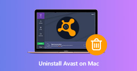 Odinstalujte Avast Mac