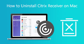 Απεγκαταστήστε το Citrix Receiver Mac