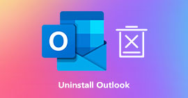 Avinstallera Outlook