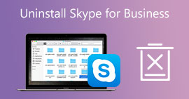 Odinstaluj Skype dla firm