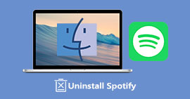 Odinstaluj Spotify