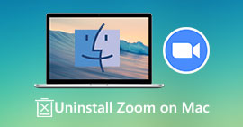Poista Zoomin asennus Macissa