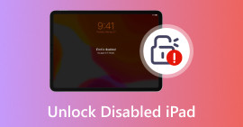 Unlock Disabled iPad