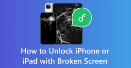 Odblokuj iPhone'a iPada z uszkodzonym ekranem