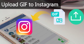 Töltse fel a GIF-fájlokat az Instagram-ba