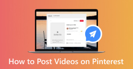 Upload video op Pinterest