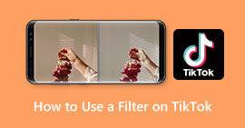 Gebruik een filter op TikTok