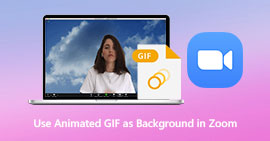 Használjon animált GIF-et háttérként a nagyításban