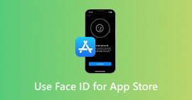 Käytä kasvotunnusta App Storessa