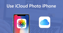 Gebruik iCloud Photo iPhone