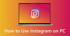 Käytä Instagramia PC:llä