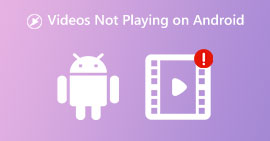 Videoer som ikke spilles av på Android
